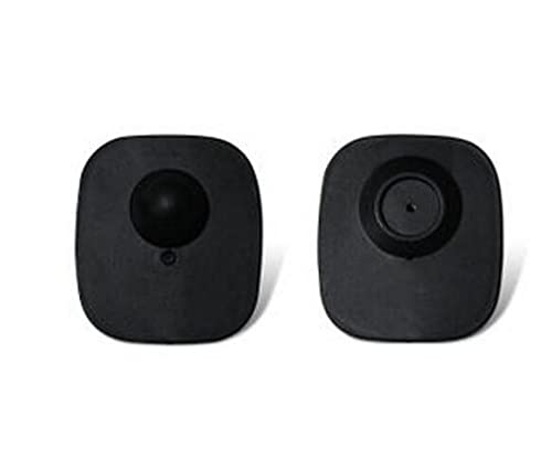 200Pcs Anti-Theft Retail Eas 8.2Mhz Security Hard Tags,Rf 8.2Mhz Mini Square Eas Tag, Retail Security Clothes Hard Tags For Garment Shop Supermarket With Pins #TOP10