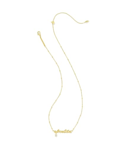 Kendra Scott Womens Abuelita Crystal Short Pendant Necklace Gold One Size One Size2