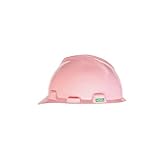 MSA 485364 V-Gard With Staz-On Suspension Cap Style Hard Hat, Pink, Standard