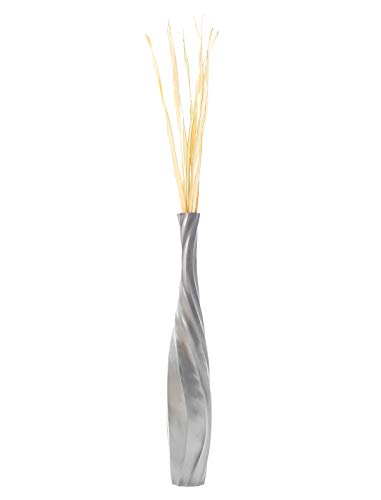 Image of Leewadee Large Floor Vase 34 inches Mango Wood for Pampas Grass, Dried Flowers
