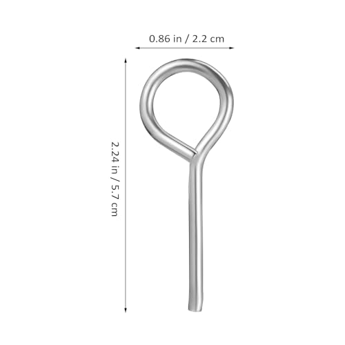 Image of jojofuny 15 Sets Fire Extinguisher Locking Pins with Red Tamper Seals Plastic and Metal Safety Clips for Home Use Fire Extinguisher Safety Pull Pins