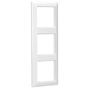 Jung AS583WW Weiße 3-Fach Schalterblende