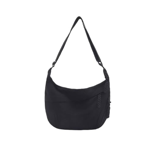 Nylon Hobos Crossbody Bags Solid Casual Zipper Women's Bags Fashion High Capacity Solid Color Single Shoulder