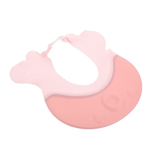 Totority 用シャンプーキャップ 幼児向けのバスハット のヘアアクセサリー 高齢者用洗髪キャップ のためのシャワーキャップ のためのバスハット PP、TEP ピンク