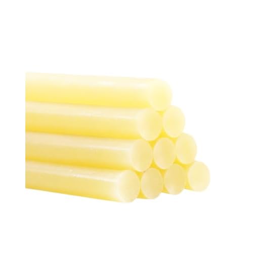 10 Pcs Hot Glue Sticks PDR Glue Sticks,Paintless Dent Remover Tool for Car Dent Repair,Glue Gun Sticks,PDR Tools,Home Improvement,Quick Daily Repair and DIY Small Craft Projects（ Yellow ） Ho