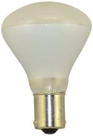 Technical Precision 15W Indoor Spotlight R14 Bulb Replacement for GE General Electric 15R14SC/SP Light Bulb BA15S Single Contact Base Light Bulbs for Curio Cabinets - 2000 Hours - Silk Frost -12V
