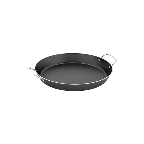 TRAMONTINA Loreto Non-Stick Coating Paella 15' Aluminum Fluorine Coated Lightweight Non-Stick Gift...