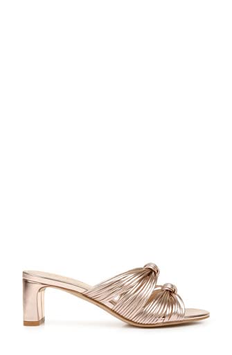 Jewel Badgley Mischka Cheryl Backless Double-Knotted Block Heel3