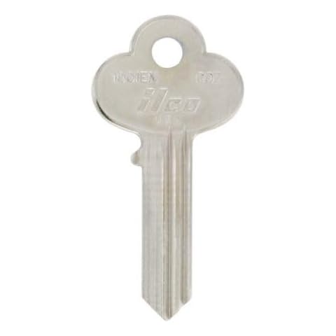 CHCWIS Replacement for fits Hillman 88603 Brass Nickel #114 Traditional Single Sided Blank Key (Pack of 4) Cover