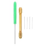 DIYEAH 1 Set Puppenhaar-einwurzelungswerkzeug-Set – Einwurzelungsnadeln Und Halter – DIY-perückenherstellungszubehör für Puppenrestaurierung Und Haarersatz