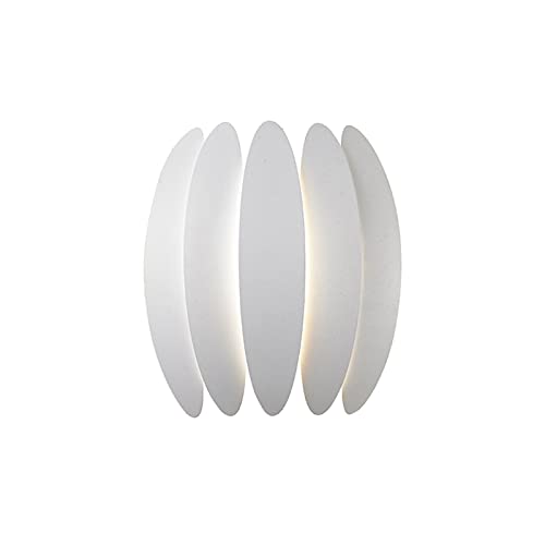 Aplique de pared moderno de 20W en aluminio y acrílico para iluminación de dormitorio