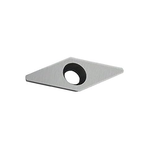Diamond Shape Carbide Replacement Cutter Mini Mid Full and Pro Size Detailers Wood Turning Lathe Holder Tool (1pc 28x2.5mm 20D) Cover