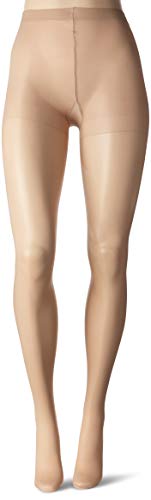 Image of no nonsense Women's Graduated Compression Control Top Pantyhose - Sheer Leg, Firming Control