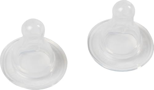 Philips Avent Tetina de biberón Natural Response: 2 tetinas de biberón de flujo 5 para bebés a partir de 6 mes, sin BPA (modelo SCY965/02)