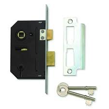 3 LEVER 3" SASH LOCK NICKEL PLATED SILVER FINISH
