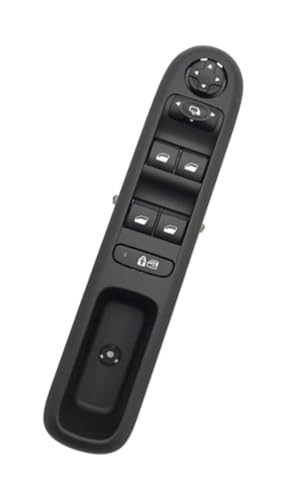 Commutateur de commande robuste pour lève-vitre avant gauche de Peugeot 3008 et 5008