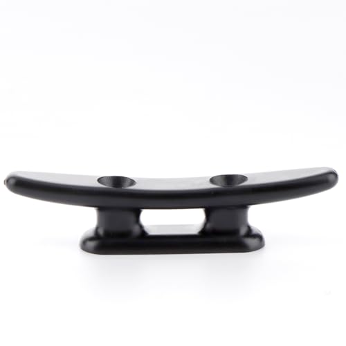 4 Pack 3\" Nylon Boat Cleat Dock with Stainless Steel Screws, Black - Thumbnail 5