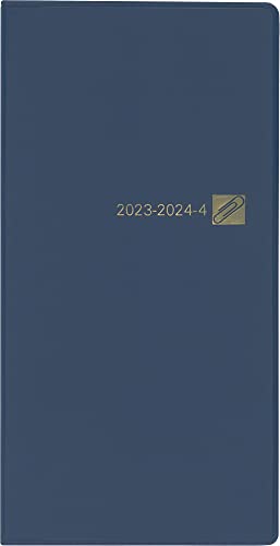 博文館新社 手帳 2023年 ウィークリー ポケットダイアリー スリム ブルー No.75 (2023年 1月始まり)