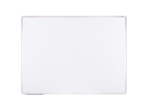Pizarra magnética AVELI 120 x 90 cm – Pizarra blanca blanca con marco de aluminio y bandeja de almacenamiento – magnética & se puede escribir – Montaje en pared horizontal/vertical – para oficina