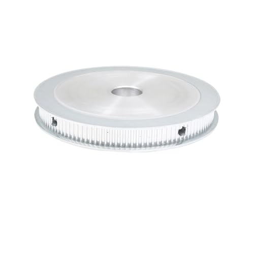 Poulie 100T AF aluminium anti-vibration pour axe 8 à 20mm et courroie 15mm
