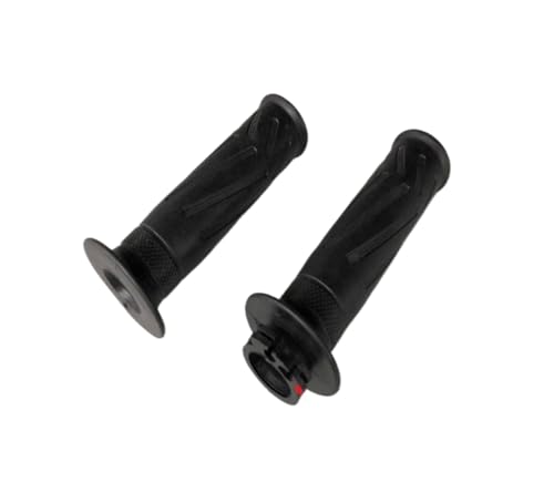 Poignée de Guidon de Moto en Caoutchouc 22mm 7/8 Pouces YBR125