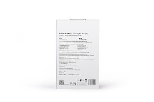 ECOVACS 1L Reinigungslösung für Winbot W1 PRO,W2,W2 OMNI,W2 PRO,W2 PRO OMNI,WINBOT MINI,W2S,W2S OMNI Fensterputzroboter, Originalzubehör – Ansicht 4