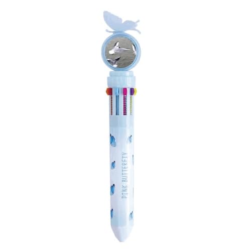 Stylo à bille rétractable multicolore sur les oiseaux marins pour l'école