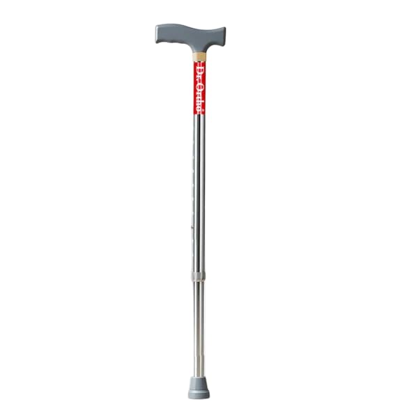 Dr.Ortho L-Type Adjustable Walking Stick with Adjustable Height | Non-Slip Grip Handle for Men & Women Patients, Old People | Lightweight Durable Aluminium Frame Pack of 1-image-42
