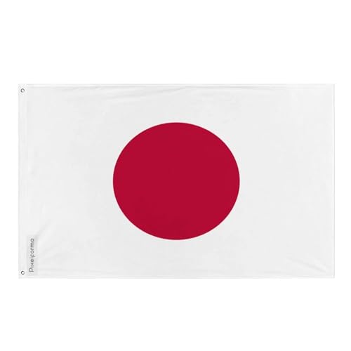 Drapeau Japon durable pour pavoisement extérieur facile à fixer