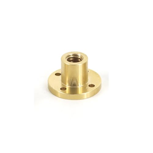 Écrou trapézoïdal T10 laiton pas 2mm diamètre 10mm axe Z imprimante 3D