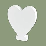 4 Inch Marquee Letters, Unfinished Wooden Letters for Crafts, White Wood Letters for Home Wedding Bi