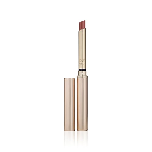 Estée Lauder Pure Color Explicit Long-Lasting Slick Shine Slim Lipstick | Plumping & Hydrating, 0.7 g