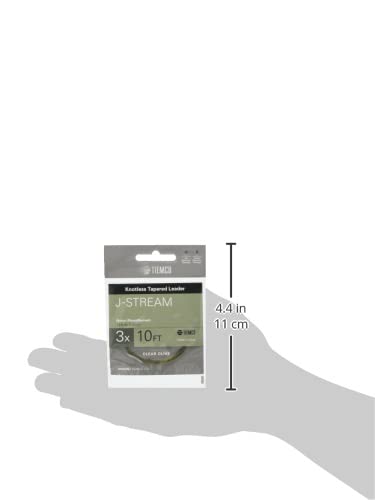 TIEMCO J Stream Leader 10 ft miniatura 3
