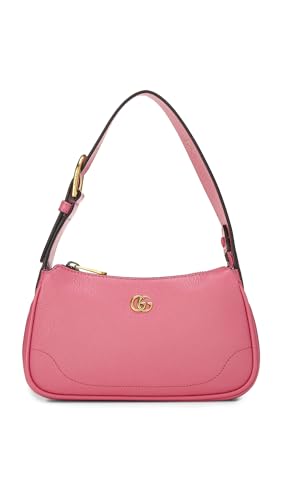 Gucci Women's Pre-Loved Pink Leather Aphrodite Mini Shoulder Bag, Pink, One Size