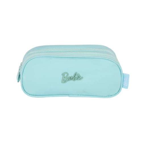 Estojo Triplo Barbie Turquesa ET47720BB 2025 Luxcel