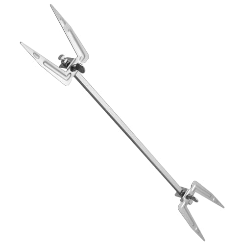 Totority Tenedor de Inoxidable Freidora de Aire y Carne y Accesorio Duradero Cocinas y Barbacoas