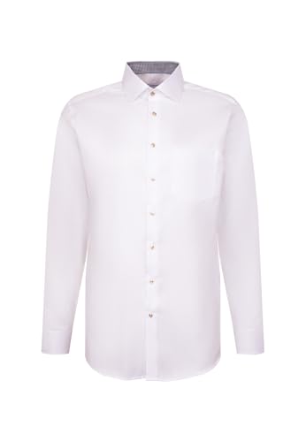 Chemise d'affaires Seidensticker regular fit vêtement de bureau manches longues homme