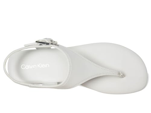 Calvin Klein Women's Moraca Sandal White 7M - image 2