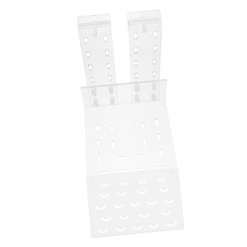 CIYODO Wide Range Acrylic Turtle Basking Platform Reptile Climbing and Resting Terrace Easy Install Left/Right Tortoise Play are