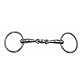 AMKA Wassertrense doppelt gebrochen Edelstahl massiv Stärke 14 mm, Ringe 65 mm