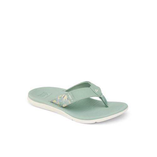 Image of REEF Santa Ana Womens Flip Flop, Arch Support, Water Friendly, Non Marking Outsole