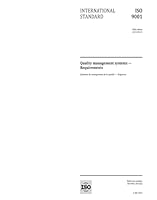 ISO 9001:2015, Fifth Edition: Quality management systems - Requirements 9267106775 Book Cover