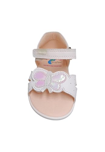 Girl's Glamorous Sandals, White, 19 EU Ancho4