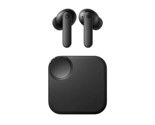 Image of Wireless Earbuds with 48dB Hybrid ANC | Bluetooth 5.4 | Hi-Fi Sound | 55Hr Battery Life | IP55 Water Resistant | 6 HD Mics | ChatGPT Integration | (NOTH Glassy) (Black)