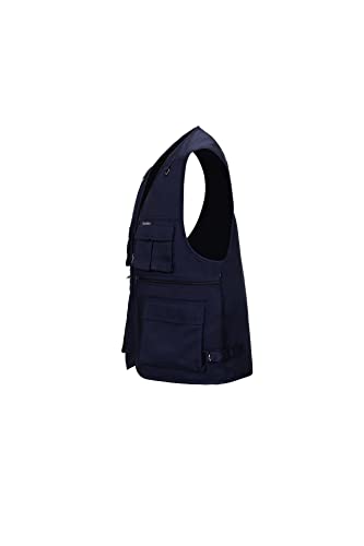 Planam - gilet Anti pioggia Colore Blu Marino