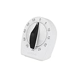 GoodCook Everyday Deluxe Long Ring Precision Timer, White
