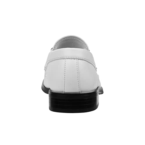 Joseph Allen Men's Penny Loafer Classic Lace-Up Business Casual Dress Formal Shoes (Boys Sizes)3