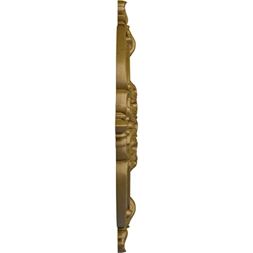 Image of Ekena Millwork CM28BEGLS 28 3 /8 inch OD x 3 3 /4 inch ID x 1 5 /8 inch P Benson Classic Ceiling Medallion Fits Canopies Up to 6 1 /2 inch, Gold