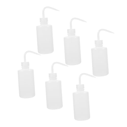 CIYODO Plastic Empty Squeeze Bottles Scale 250ml Graduated Washing Bottle Versatile for Barbers Labs and Home