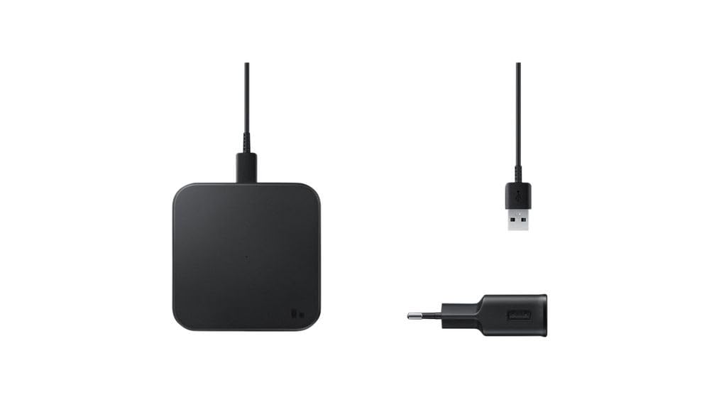 Samsung EP-P1300T Wireless Charger Pad con Adattatore di Ricarica, Black